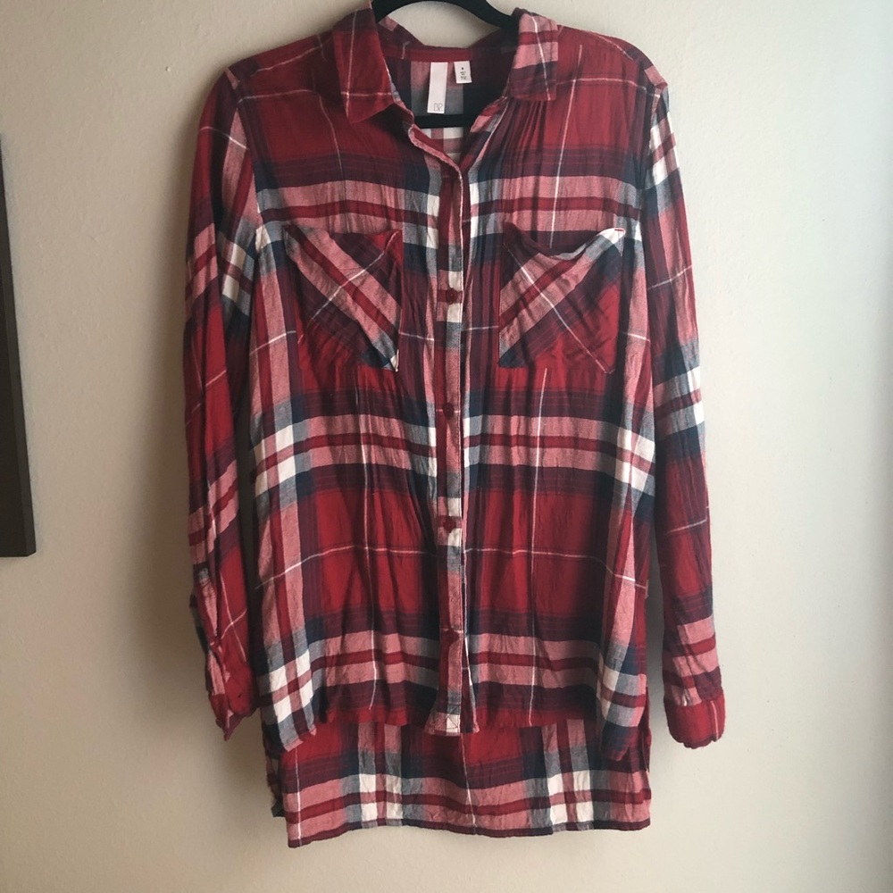 BP Long Plaid Shirt